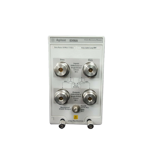 83496A Agilent 安捷倫 光/電時(shí)鐘恢復(fù)模塊，50 Mb/s – 7.1 Gb/s-美佳特科技